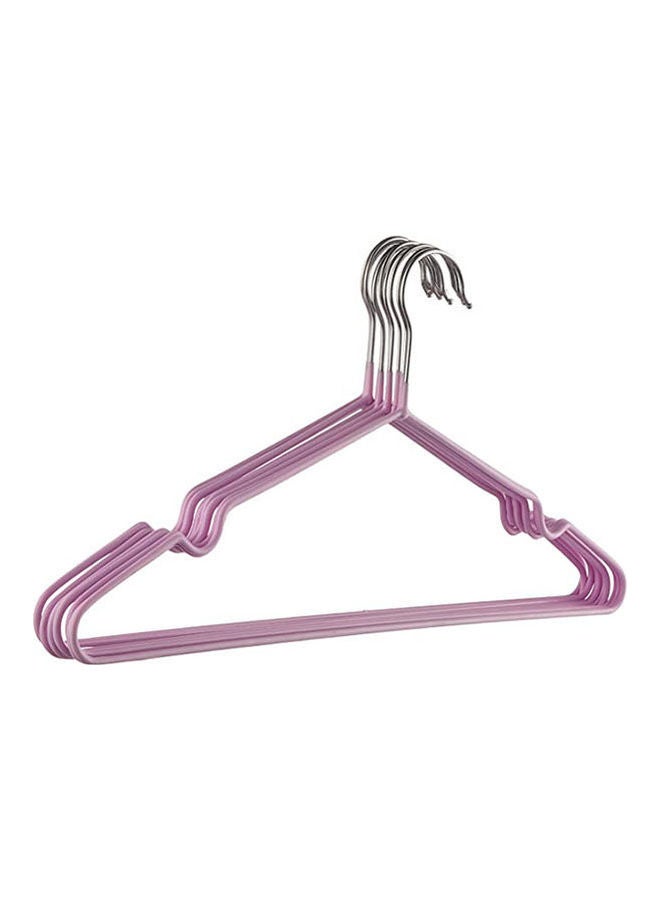 ماركة غير محددة Little Plastic Hanger Set Pink  - Image 2