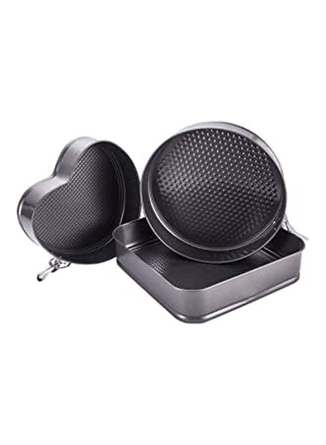 طقم صينية خبز غير لاصقة، صينية خبز، صينية خبز، مجموعة أدوات طهي المطبخ، مجموعة من 3 قطع - Image 1