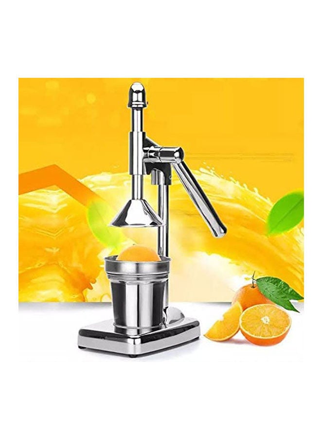 Stainless Steel Hand Fruit Juicer Silver - Image 2