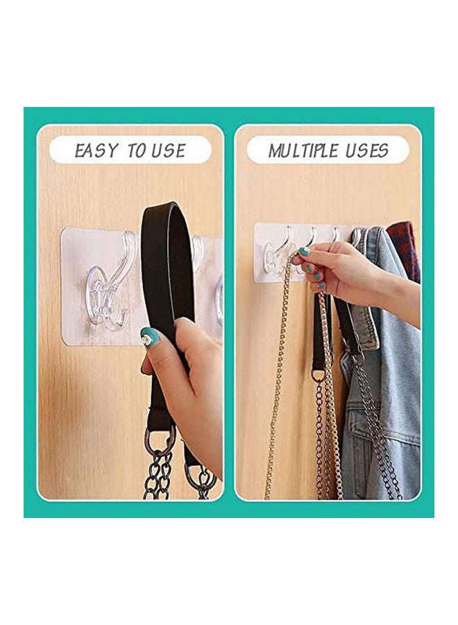 Generic - Double Face Hook And Loop Flexible Clear - Image 1