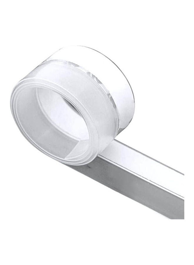 Double Door Draft Stop Self Adhesive Seal Strip Weather Stripping Door Windows Silicone Draft Stopper Clear - Image 1