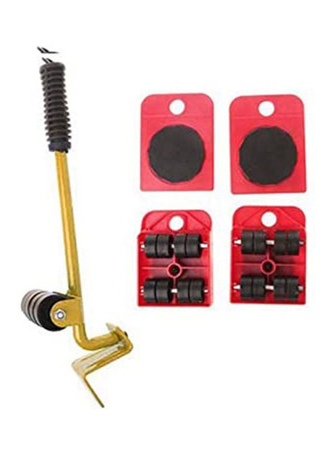 Furniture Mover Tool Set Furniture Transport Lifter Heavy Stuffs Moving Tool Red  - Image 1