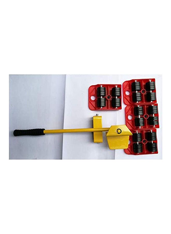 Furniture Mover Tool Set Furniture Transport Lifter Heavy Stuffs Moving Tool Red  - Image 2