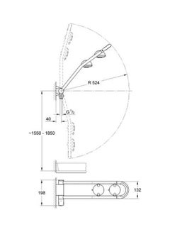 Freehander Shower System For Wall Mounting 27004 Silver - v1649250239/N53070833A_2