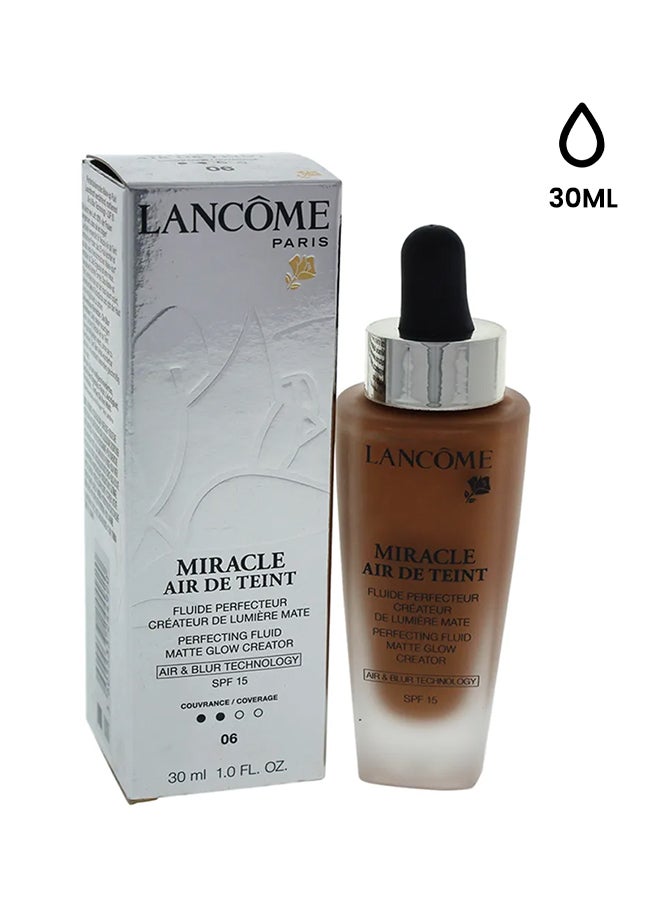 LANCOME Miracle Air De Teint Fluid Foundation 06 Beige Cannelle