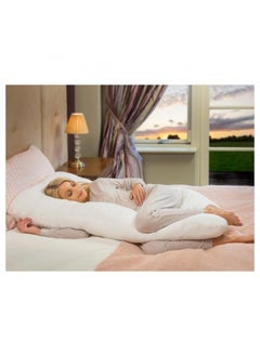 Unique Design Multifunctional Comfortable Cotton Maternity Pillow - White Cotton White 120 x 80cm - v1649260168/N23669106A_7