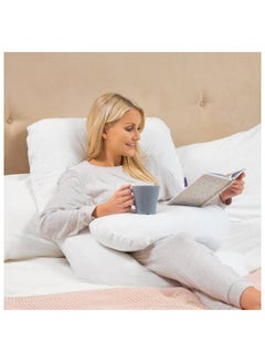 Unique Design Multifunctional Comfortable Cotton Maternity Pillow - White Cotton White 120 x 80cm - v1649260168/N23669106A_8