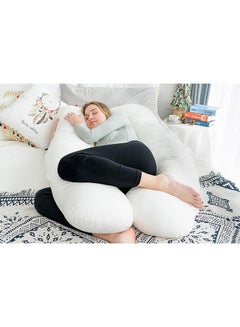 Unique Design Multifunctional Comfortable Cotton Maternity Pillow - White Cotton White 120 x 80cm - v1649260169/N23669106A_5