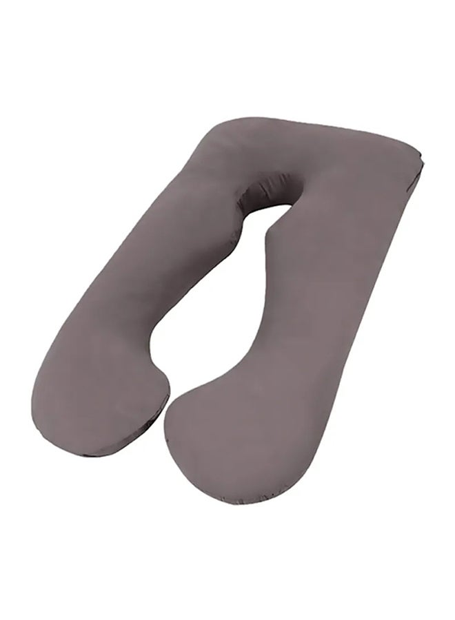 U Shape Multi-Functional Comfortable Maternity Pillow Polyester - Grey Polyester Grey 70x25x120cm - v1649260169/N24680565A_1