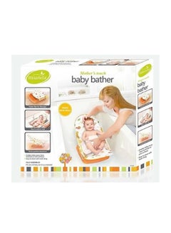 Mastela Mothers Touch Deluxe Non-Slip Secure Foldable Colourful Infant Bather  - Image 2