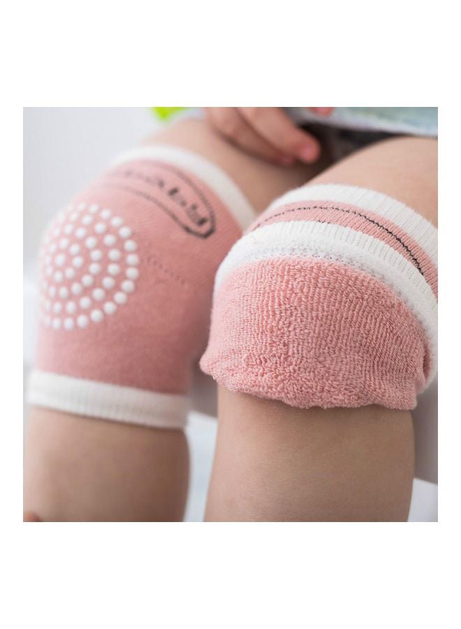Generic - Pair of 5 Ergonomically Designed Baby Cotton Knee Pads, Soft, Stretchy, Breathable Elastic Fabric - Image 1