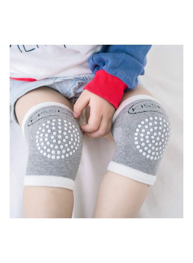 Generic - Pair of 5 Ergonomically Designed Baby Cotton Knee Pads, Soft, Stretchy, Breathable Elastic Fabric - Image 1