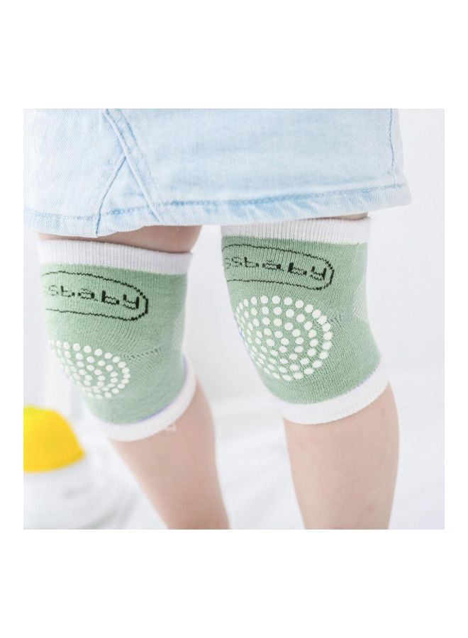 Generic - Pair of 5 Ergonomically Designed Baby Cotton Knee Pads, Soft, Stretchy, Breathable Elastic Fabric - Image 1
