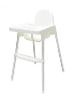 TEKNUM High Chair H1 Multi Booster Seat With Feeding Tray With Safety Belt- White  - Image 2