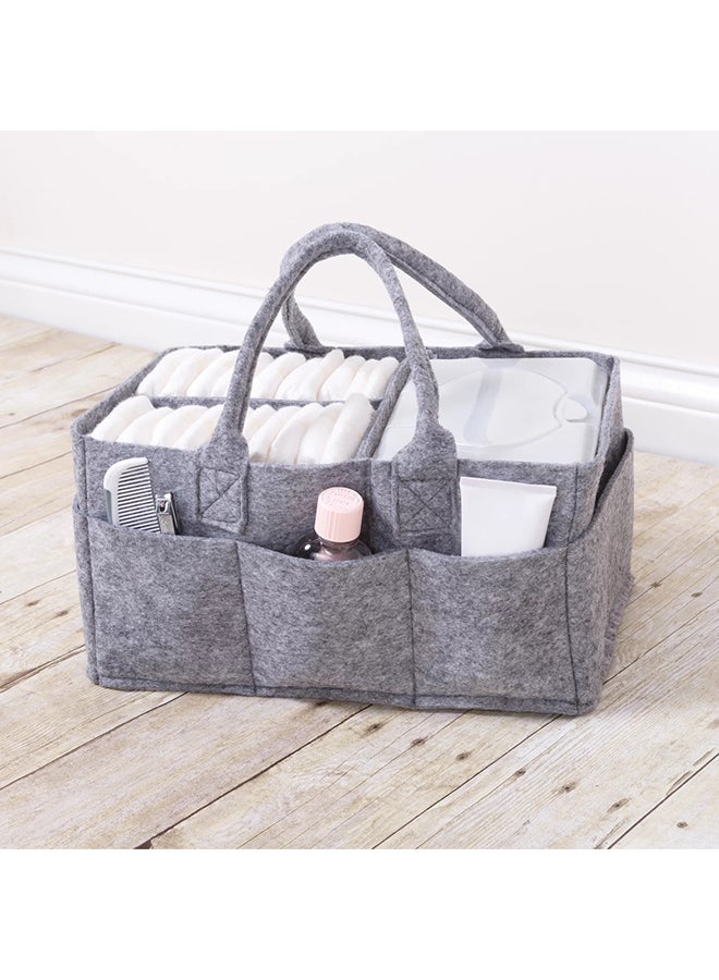 Beauenty - Portable Sturdy Exterior Baby Diaper Caddy Organizer With Additional Side Pockets - Image 1