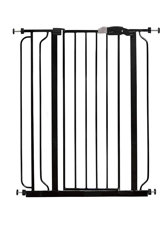 Regalo Easy Step Walk Through Pressure Mounted Design Safety Extra-wide Gate for Children and Pets