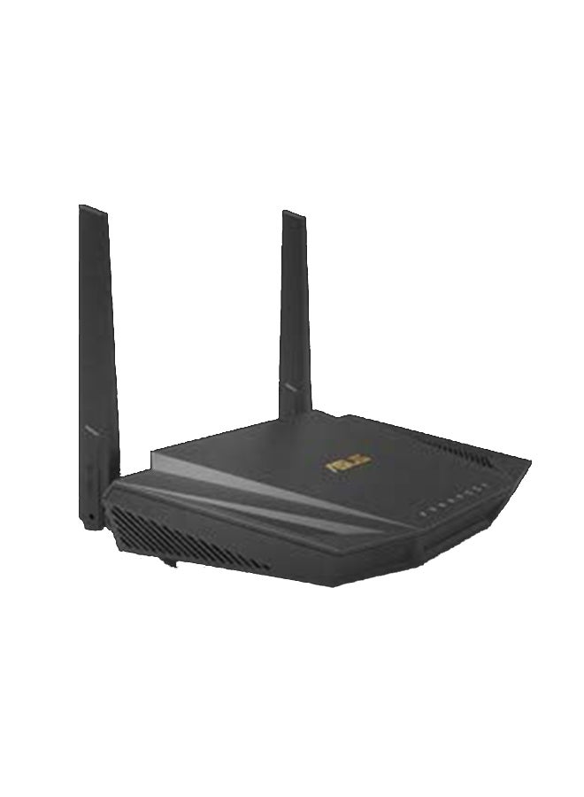ASUS - RT AX56U, AX1800 Dual Band WiFi 6 802.11ax Router Supporting MU MIMO And OFDMA Technology, With AiProtection Pro Network Security, AiMesh , 1 Pack Black - Image 1