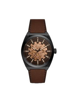 FOSSIL Men's Analog Leather Wrist Watch ME3207 -42mm- Brown  - Image 1