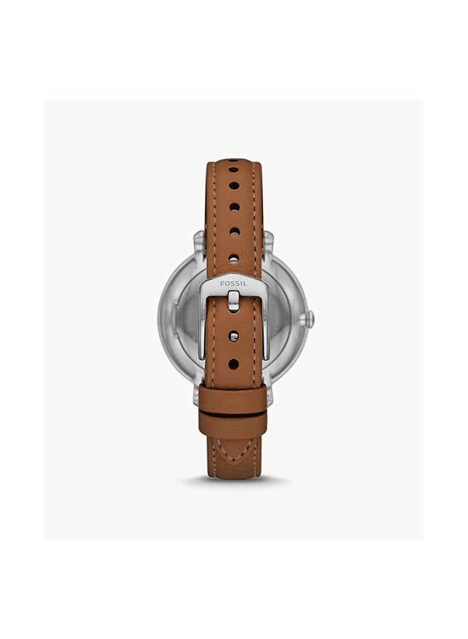 FOSSIL Women's Analog Leather Wrist Watch ES5090 -36mm- Brown  - Image 3