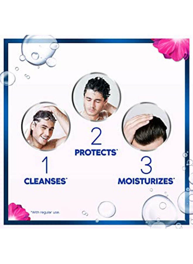 Head & Shoulders Charcoal Detox and Smooth & Silky Anti-Dandruff Shampoo White 400ml - Image 2