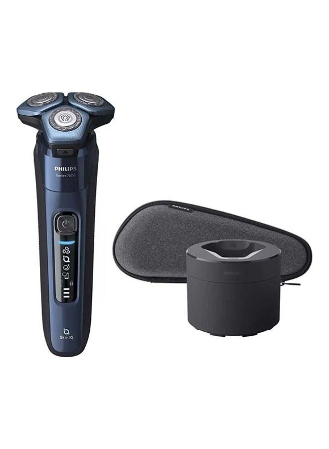 Philips - Shaver Series 7000 Wet And Dry Electric Shaver S7782/71, Midnight Blue - Image 1