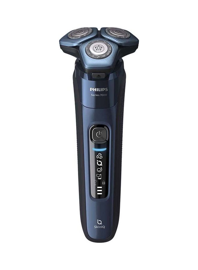 Philips - Shaver Series 7000 Wet And Dry Electric Shaver S7782/71, Midnight Blue - Image 1