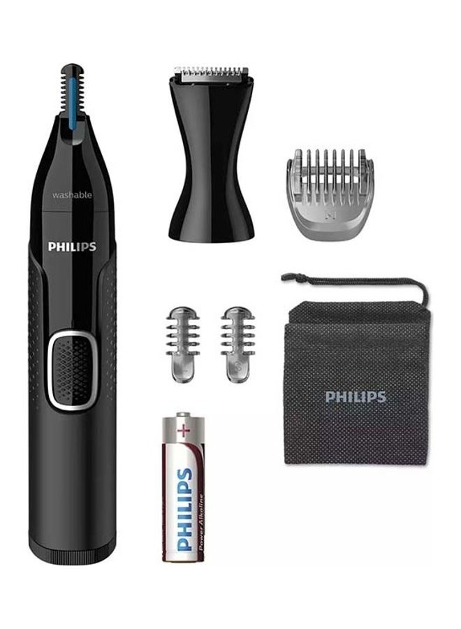 Philips NT5000 Nose And Ear Trimmer Set Black  - Image 1