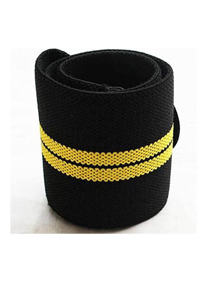 ماركة غير محددة 1 Pair Training Wrist Support Wraps Weight Lifting Straps  - Image 1