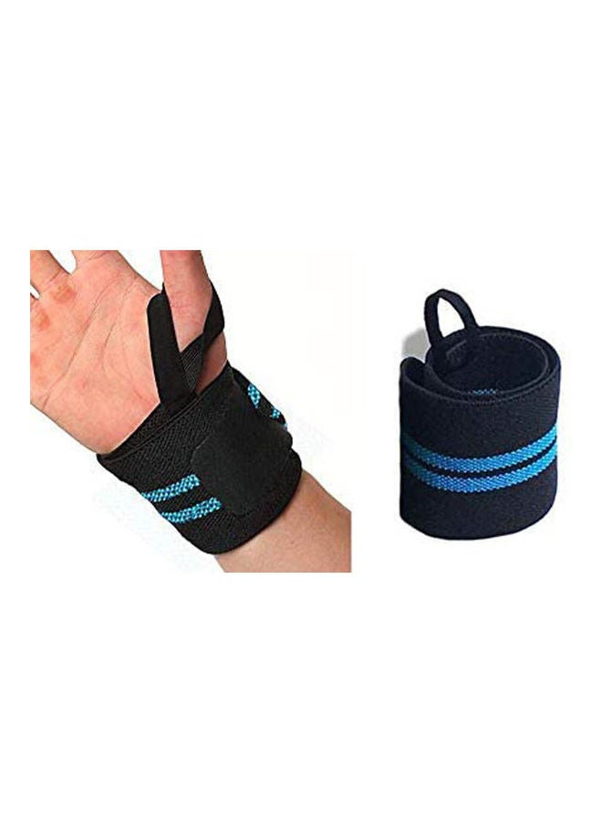 ماركة غير محددة A Pair Of Adjustable Sports Wrist Wraps Support Band  - Image 2