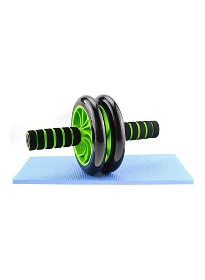 أب ويل عجلة تمارين البطن ذات العجلتين مع حبل سحب - Image 1