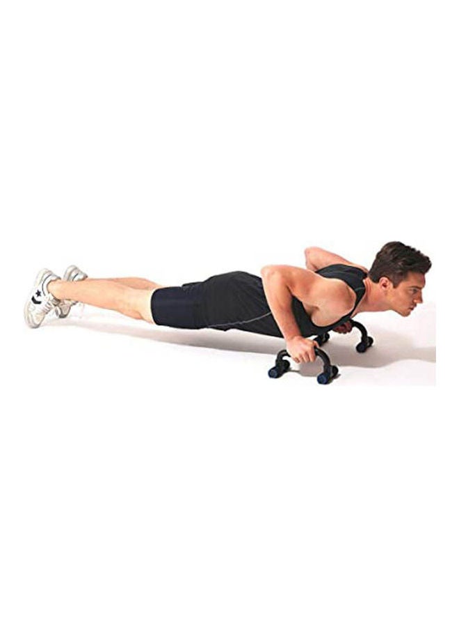 ماركة غير محددة Pair Of Push Up Bar Stands I-Type Handles Fitness Enquipment Gym Home Muscle Training Tools Hot Selling ‎35.8 x 26.3 x 5.5cm  - Image 2