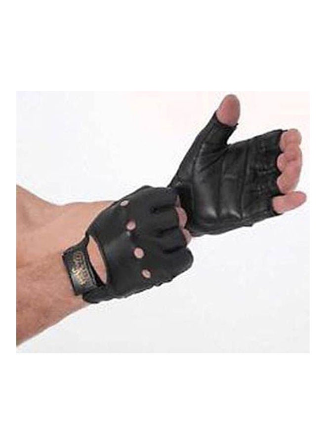 Generic Weight Lifting Gloves For Gym Dumbbells & Bars For Hand Protection  - Image 1
