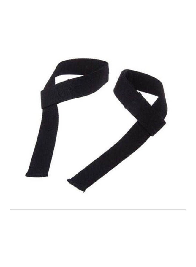 Generic Power Weight Lifting Training Gym Grips Straps Wrist Support Protector  - Image 1