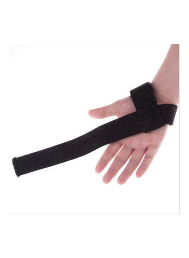 Generic Power Weight Lifting Training Gym Grips Straps Wrist Support Protector  - Image 2