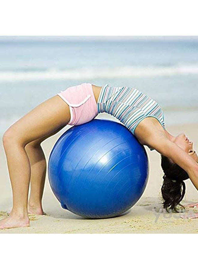Yoga Fitness Exercise Aerobic Ball Inflatable With Pump 95cm - Image 2