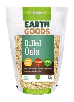 Earth Goods Oat Flakes 500grams  - Image 1