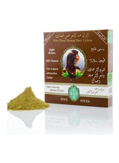 خمس خمسات ألوان شعر حنة طبيعية 100% 