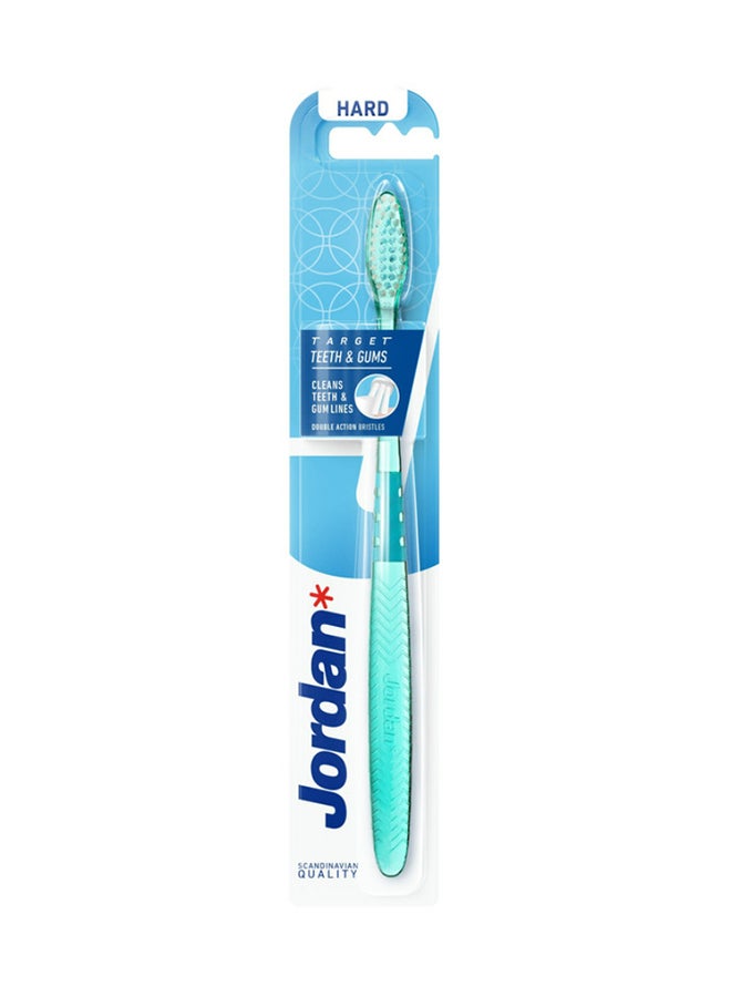 Jordan - Target Teeth And Gums Hard Toothbrush Multicolor - Image 1