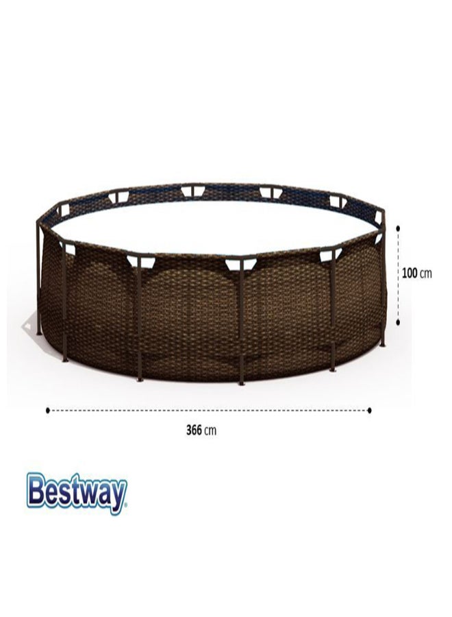 Bestway Steel Pro Max Pool Set+ Filter Pump+Ladder 26-56709 366x100cm  - Image 3