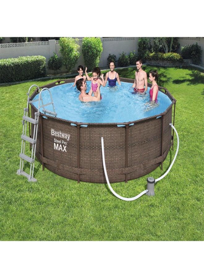 Bestway Steel Pro Max Pool Set+ Filter Pump+Ladder 26-56709 366x100cm  - Image 5