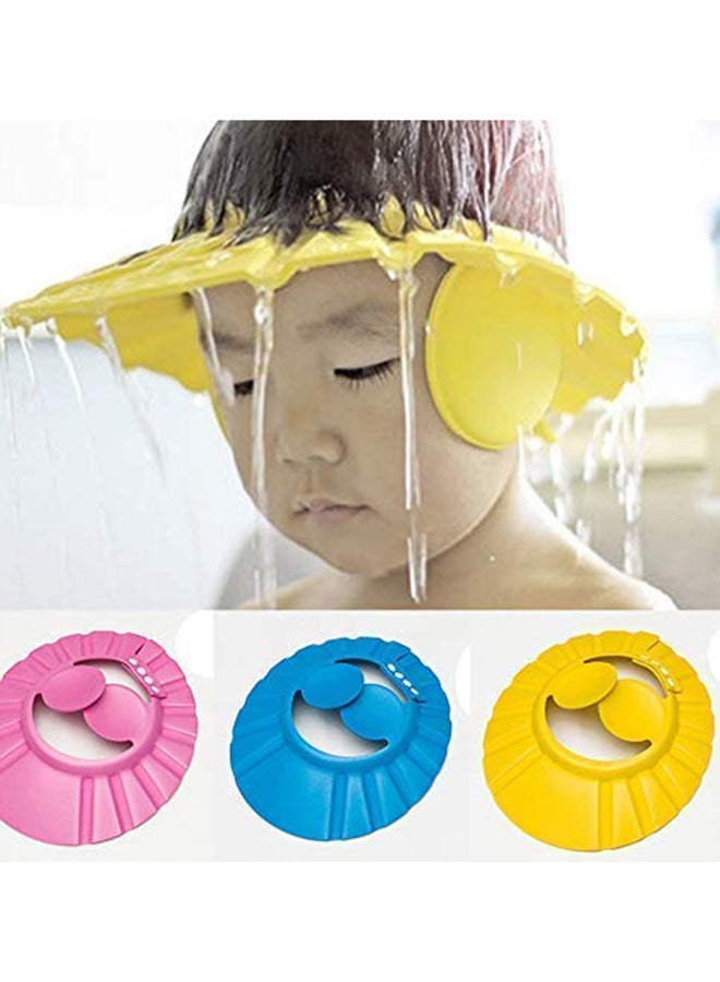 Generic - Pack Of 3 Durable And Strong Baby Shower Colourful Toy Cap With Adjustable Strap - Image 1