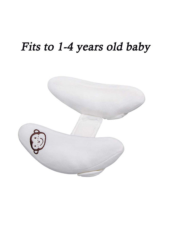 QiaoKai Adjustable Protection Soft And Comfortable Head Neck Support Pillow For Baby  - Image 3