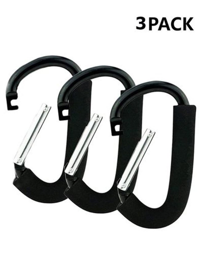 Gorse - 3-Piece Soft High-Strength Convenient Stroller Hook Hanger Organizer Set - Image 1