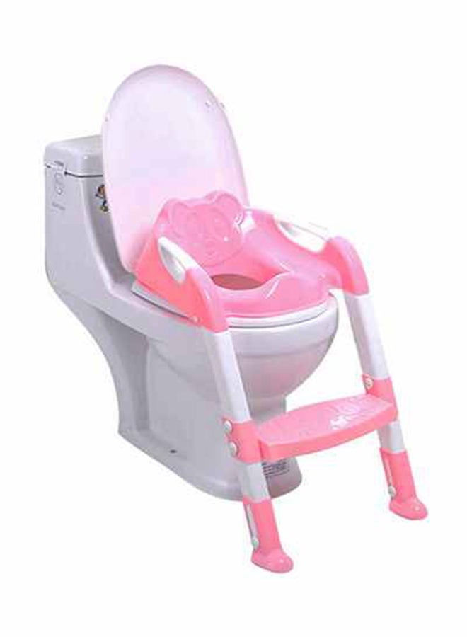 Generic Portable Folding Step Stool Toilet Potty Training Ladder Seat For Children - Pink  - Image 2