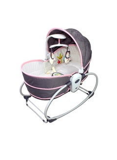 Mastela 5-In-1 Multifunctional Baby Rocker And Bassinet Cradle Bed For Newborn To Toddler  - Image 1