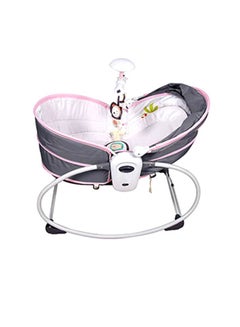 Mastela 5-In-1 Multifunctional Baby Rocker And Bassinet Cradle Bed For Newborn To Toddler  - Image 2