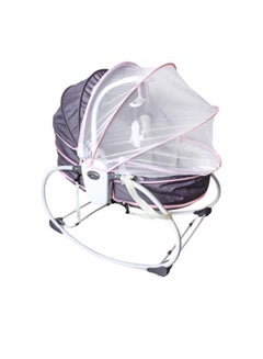Mastela 5-In-1 Multifunctional Baby Rocker And Bassinet Cradle Bed For Newborn To Toddler  - Image 3