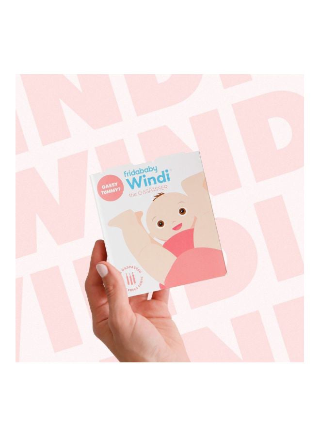 فريدا بيبي مجموعة  ويندي من فريدا بيبي - أنبوب تمرير الغازات لتسكين المغص للأطفال من 10 قطع - Image 3