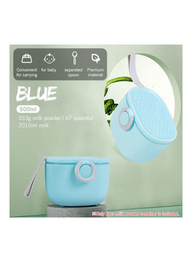 Generic - Large Capacity Compact Baby Milk Powder Container With Scoop And Leveller-Blue - Image 1
