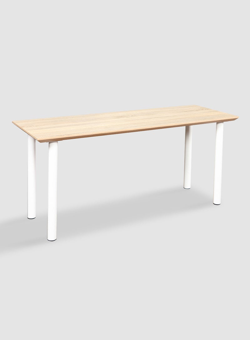 Switch - Office Desk Computer Table Or Study Table -  Home Office For Laptop Table - Beige/white 1400*490*650mm - Image 1